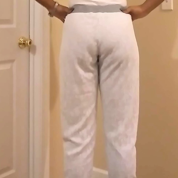 Lace Jogger Pants - Picture 6 of 8